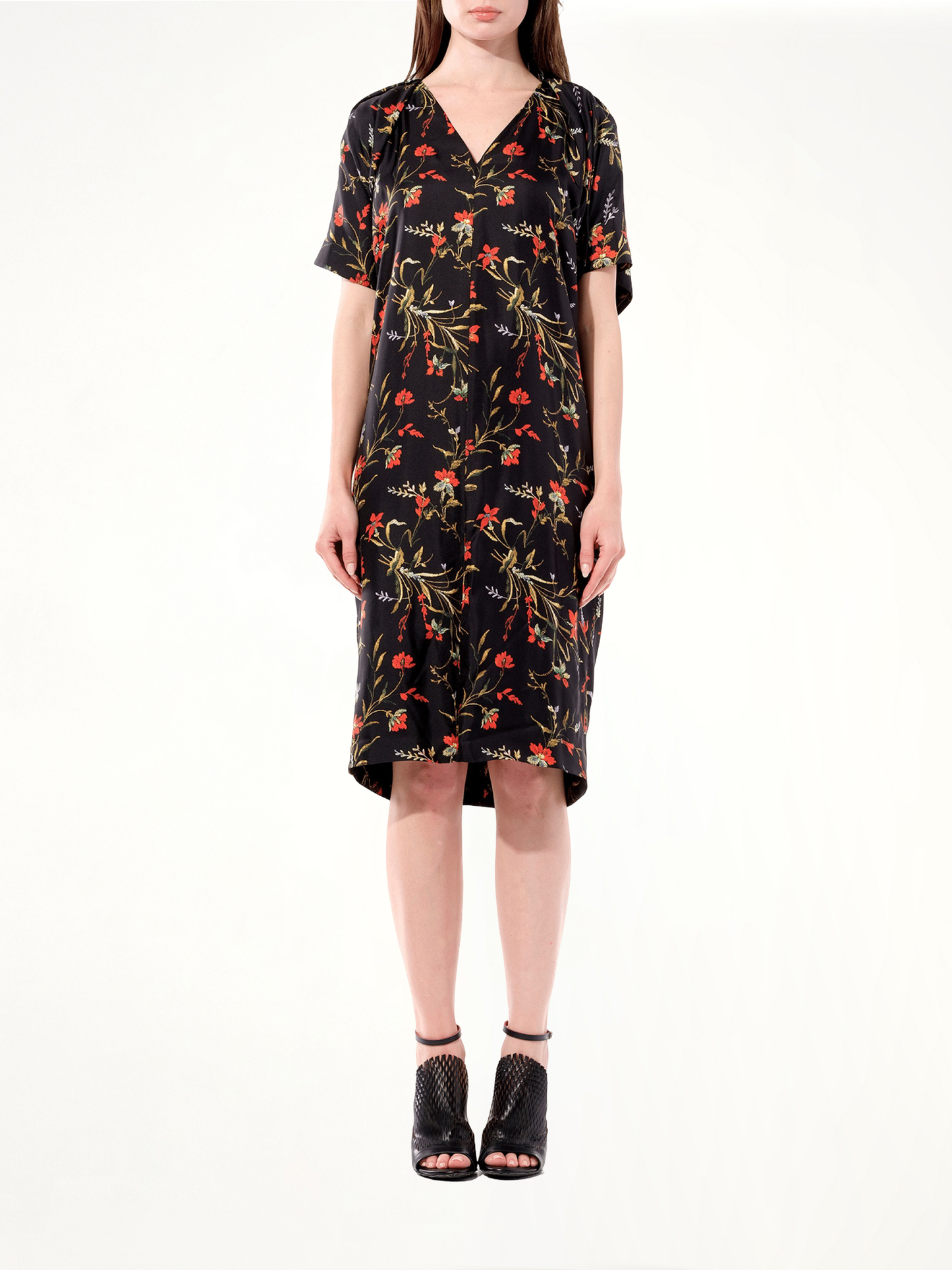 BALENCIAGA Trompe Dress (Black)