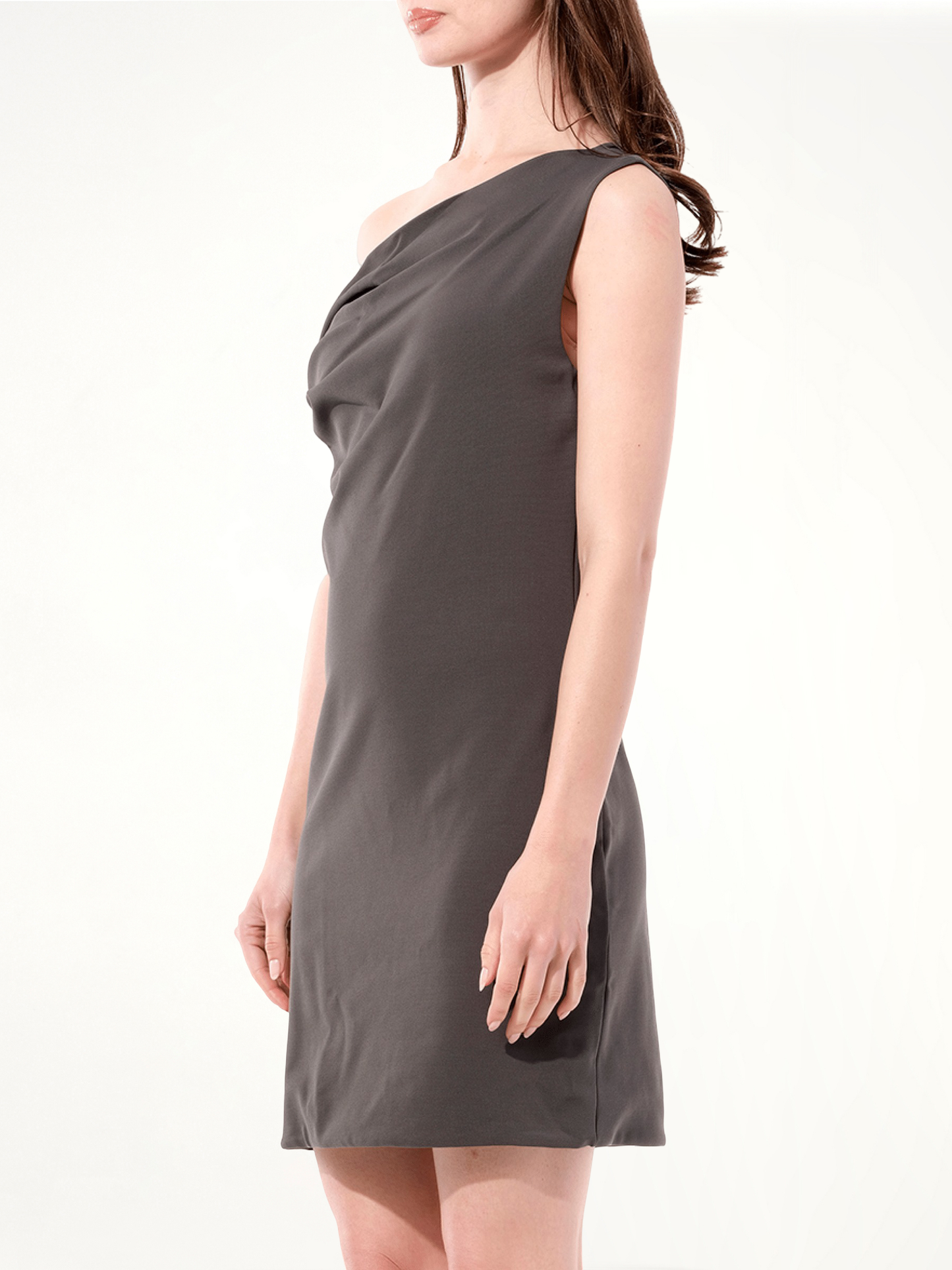 BALENCIAGA Mini Dress (Brown)