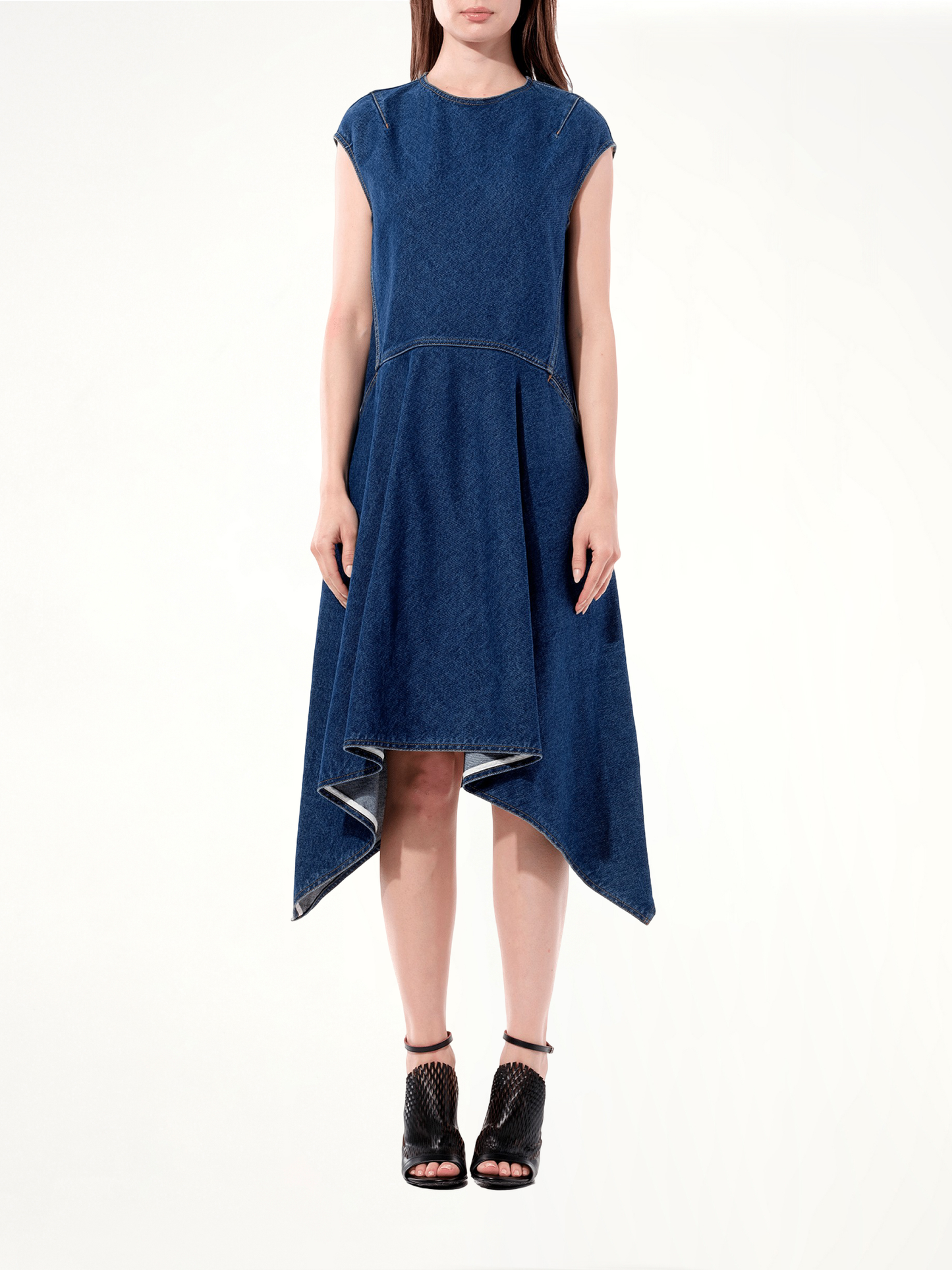 BALENCIAGA Denim Dress (Blue)