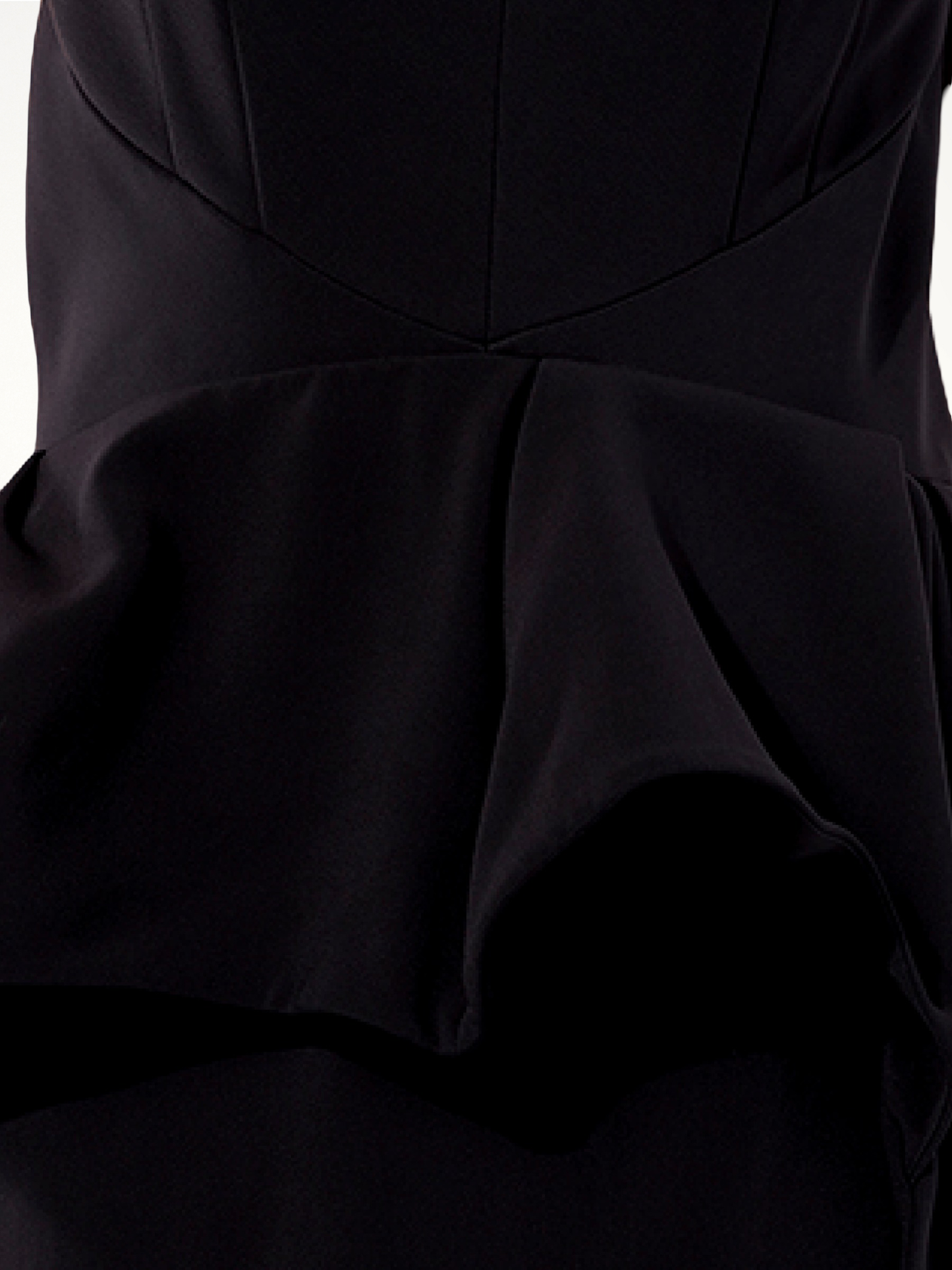 BALENCIAGA Crepe Dress (Black)