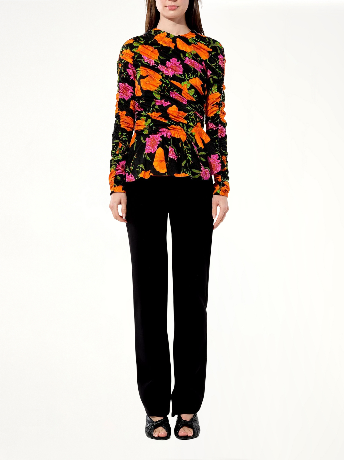 BALENCIAGA Oeillet Top (Black)