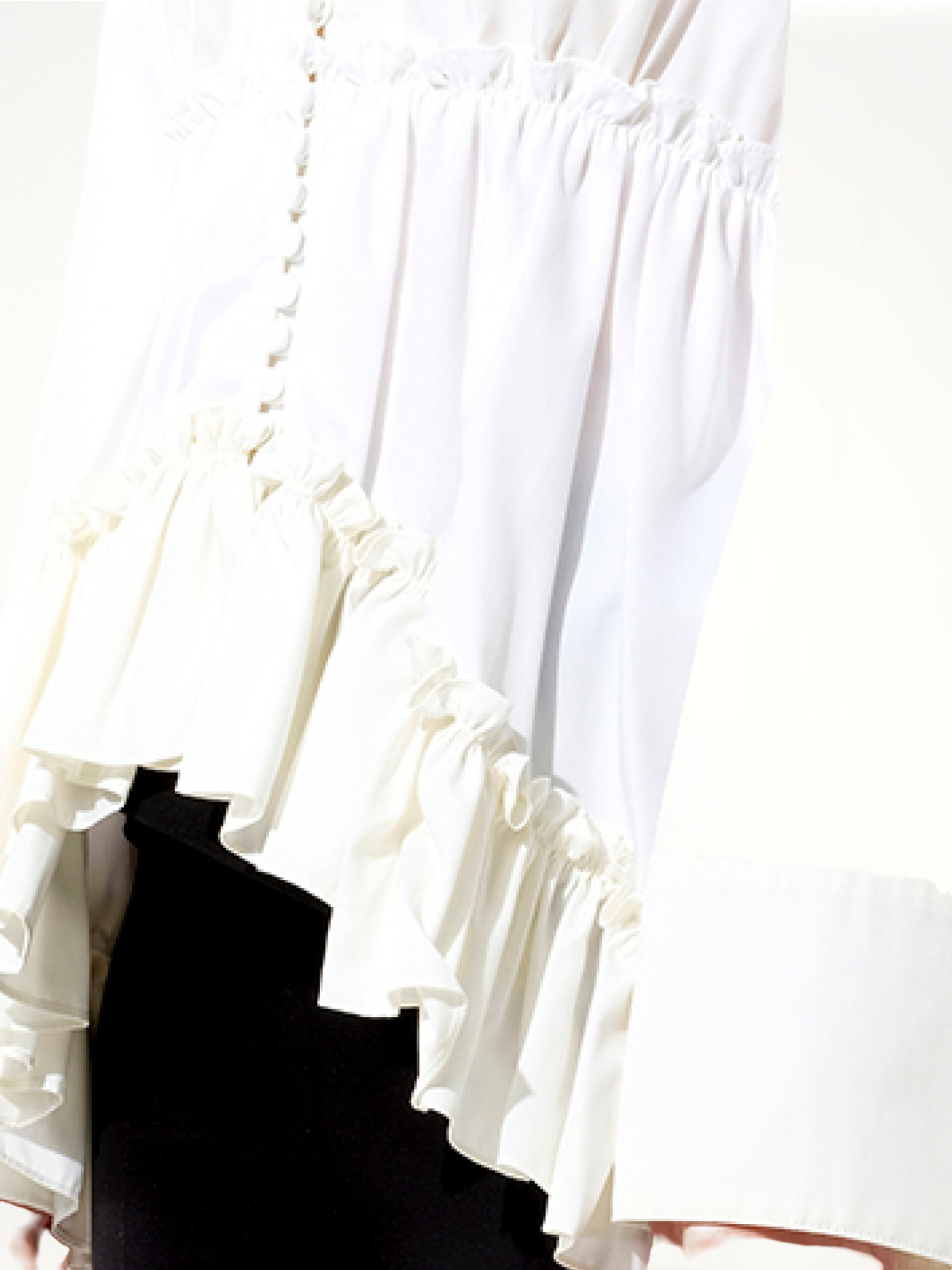 BALENCIAGA Oxford Top (White)