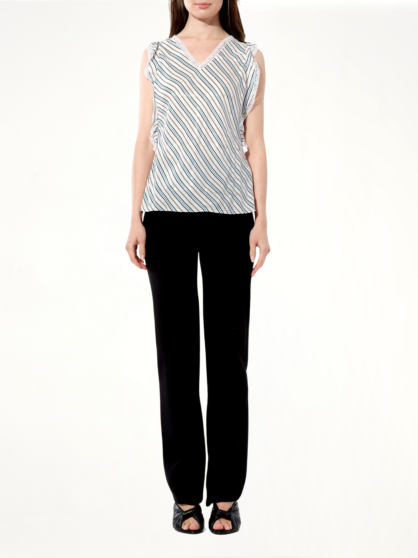 BALENCIAGA College Top (Blue)