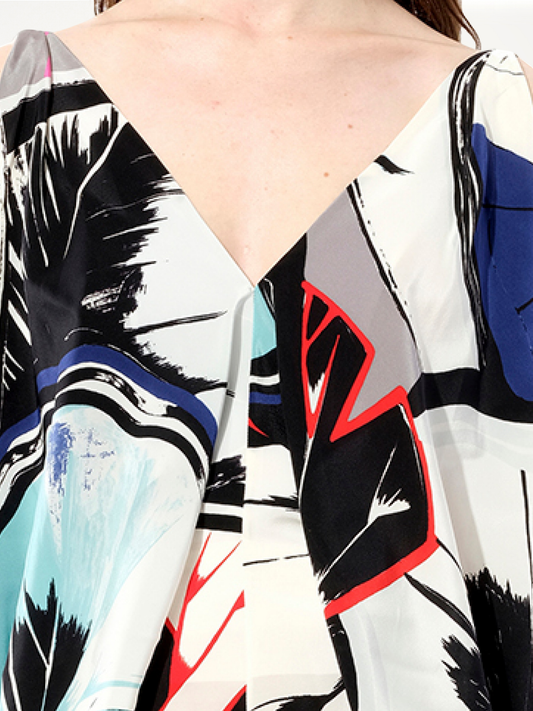 BALENCIAGA Ethereal Dress (Multicolor)