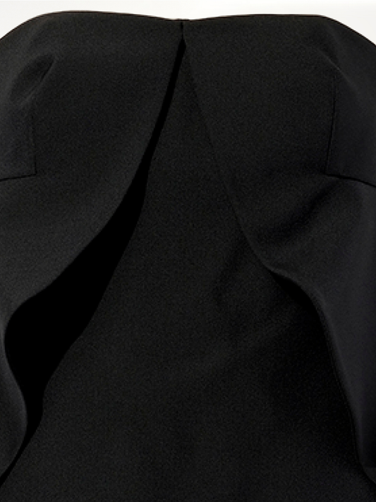 BALENCIAGA Swan Dress (Black)