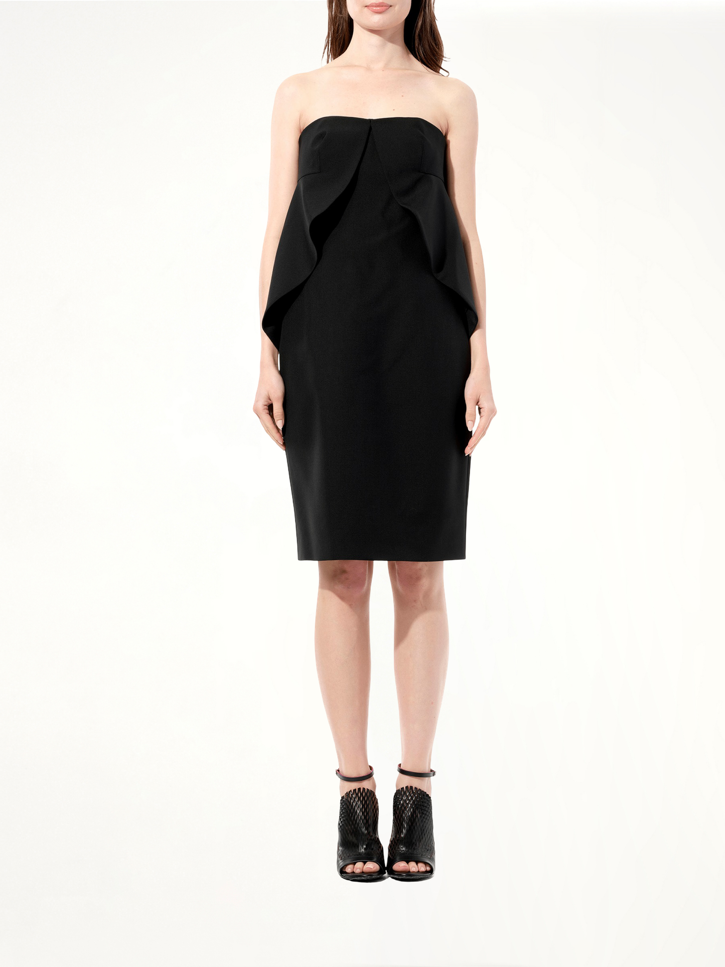 BALENCIAGA Swan Dress (Black)
