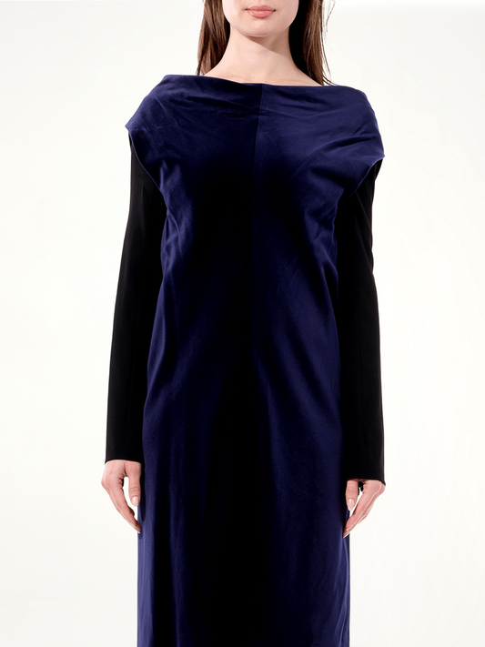Image of Dresses. Productname: BALENCIAGA Dress in BLUE colour by brand - BALENCIAGA