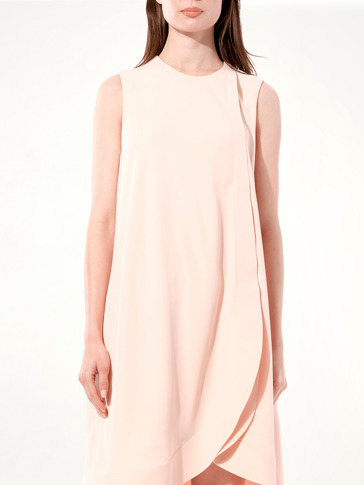Image of Dresses. Productname: BALENCIAGA Wrap Dress in PINK colour by brand - BALENCIAGA