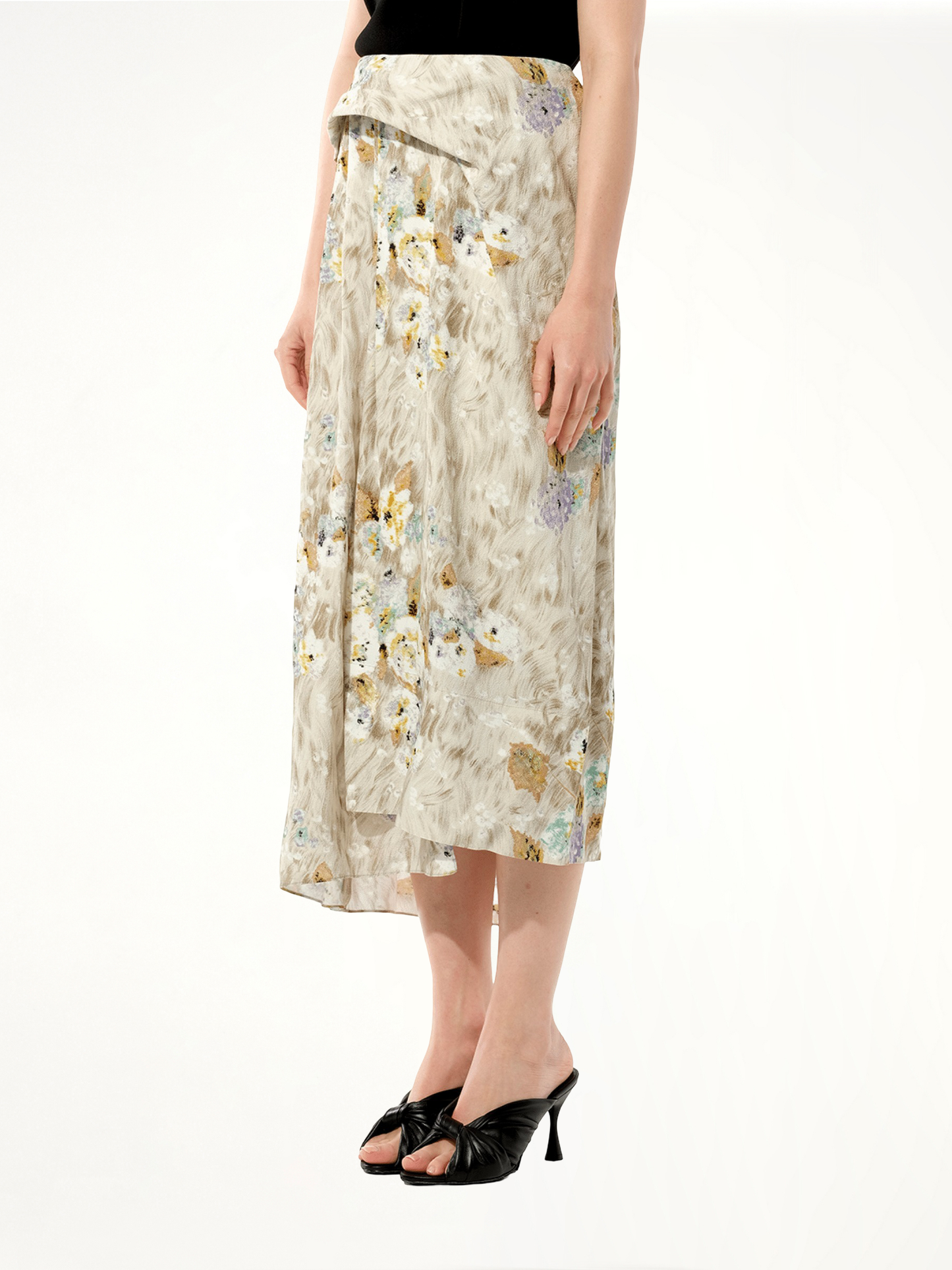 BALENCIAGA Aquarelle Skirt (Multicolor)