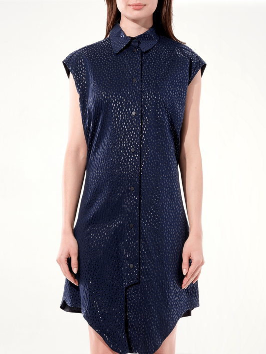 Image of Dresses. Productname: BALENCIAGA Dress in Blue colour by brand - BALENCIAGA