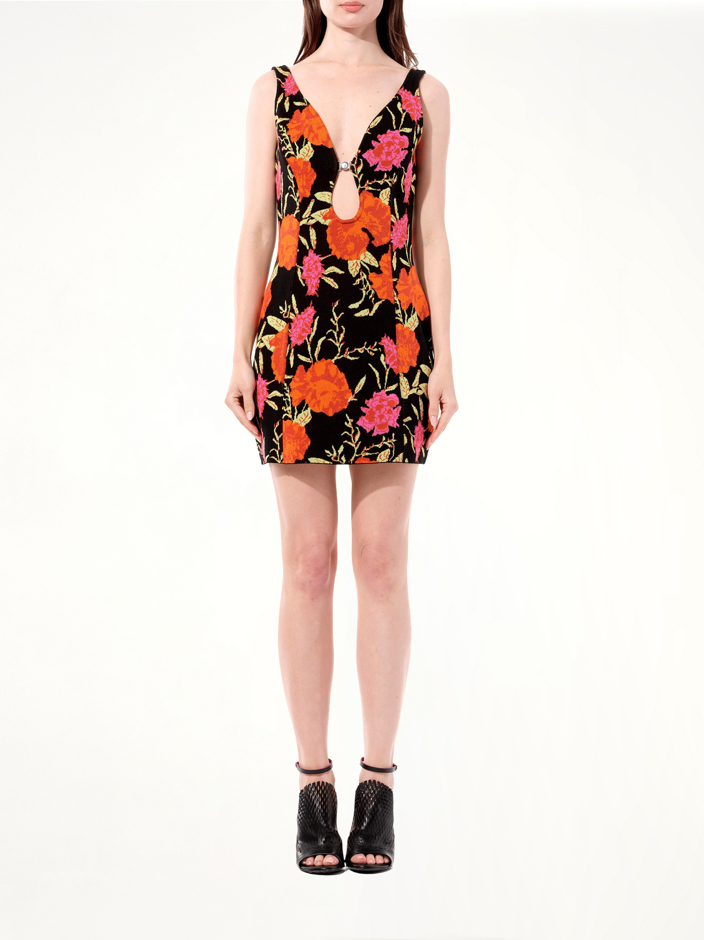 BALENCIAGA Oeillet Dress (Black)
