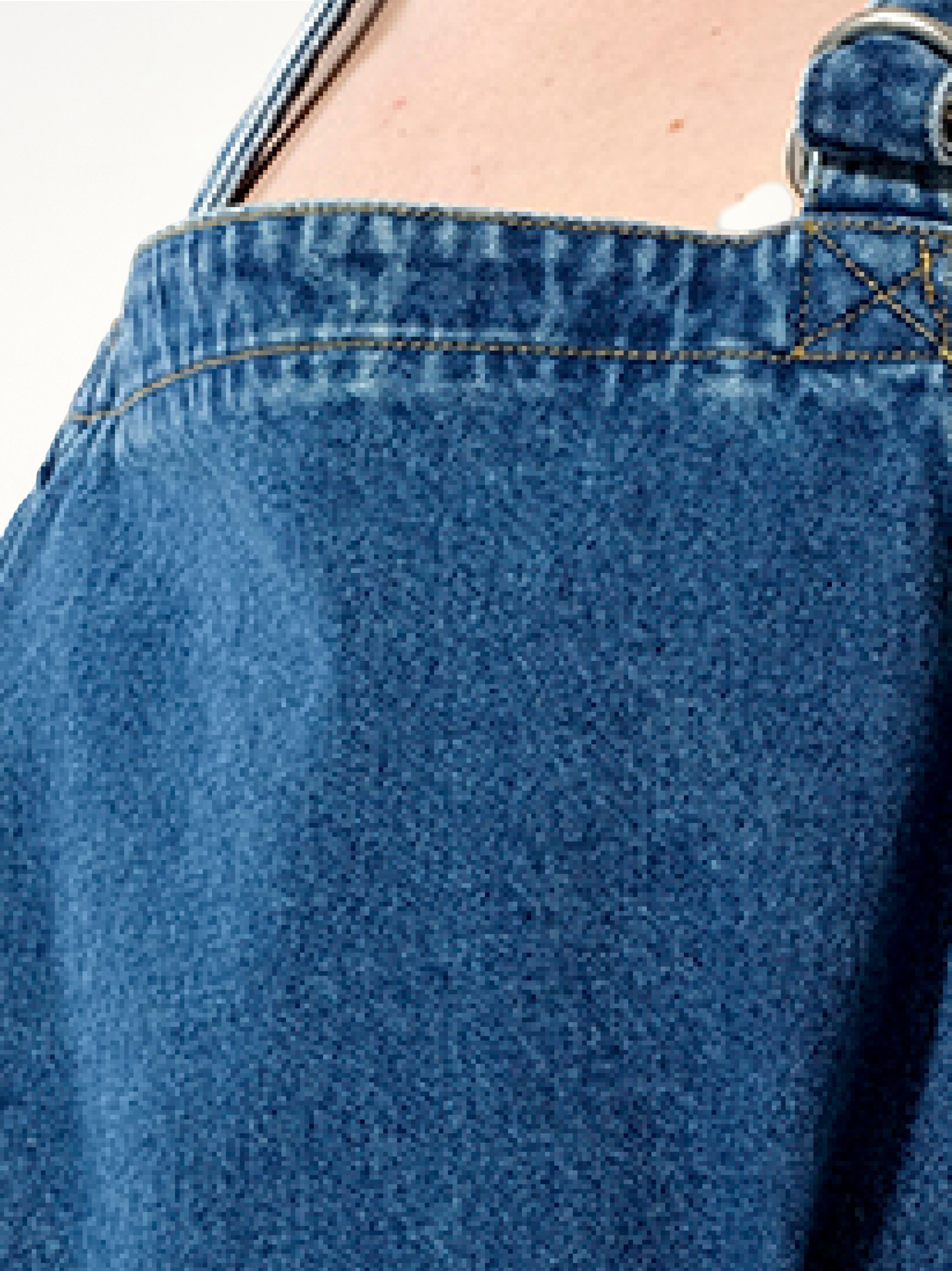 BALENCIAGA Denim Top (Blue)
