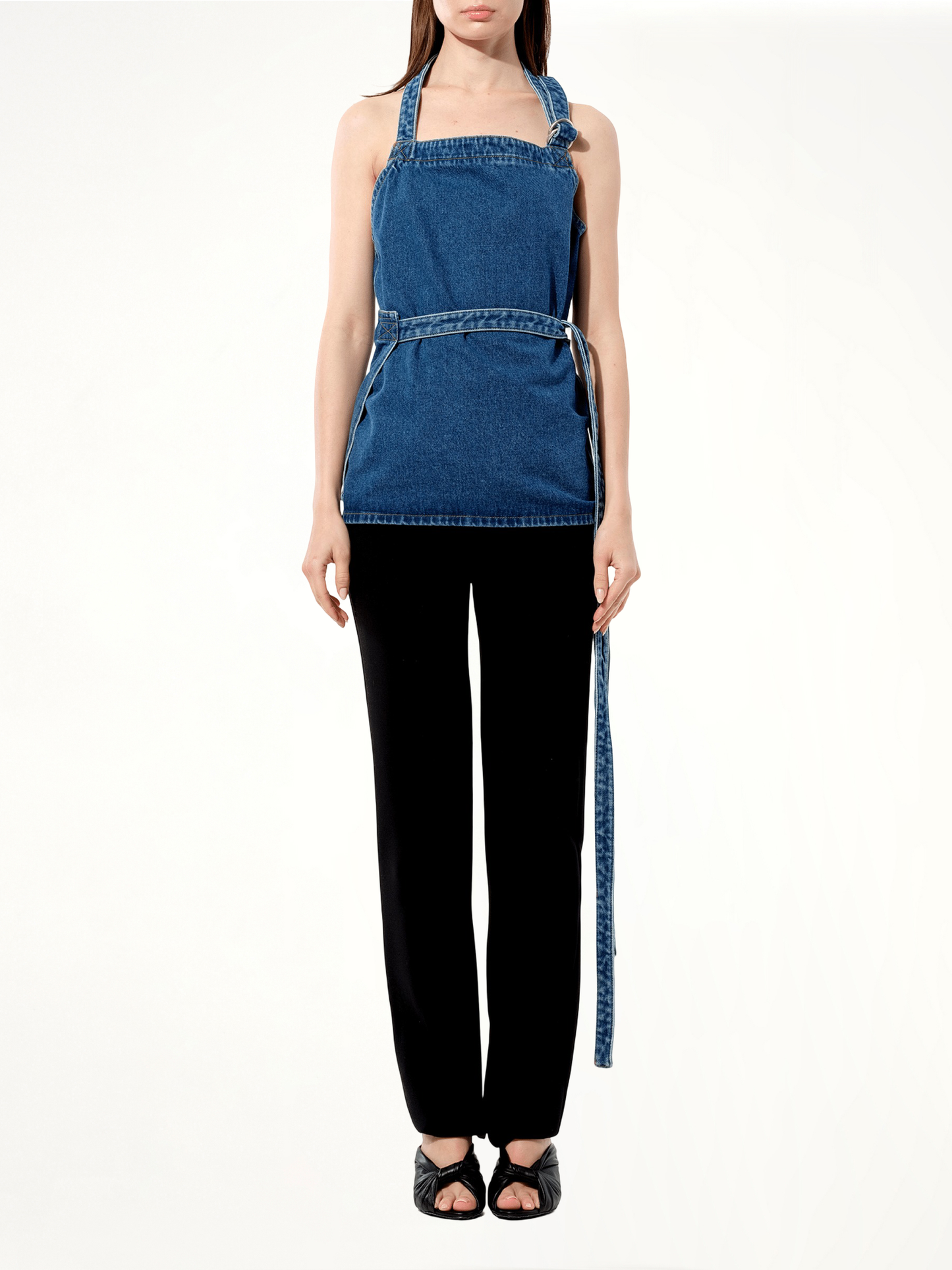 BALENCIAGA Denim Top (Blue)