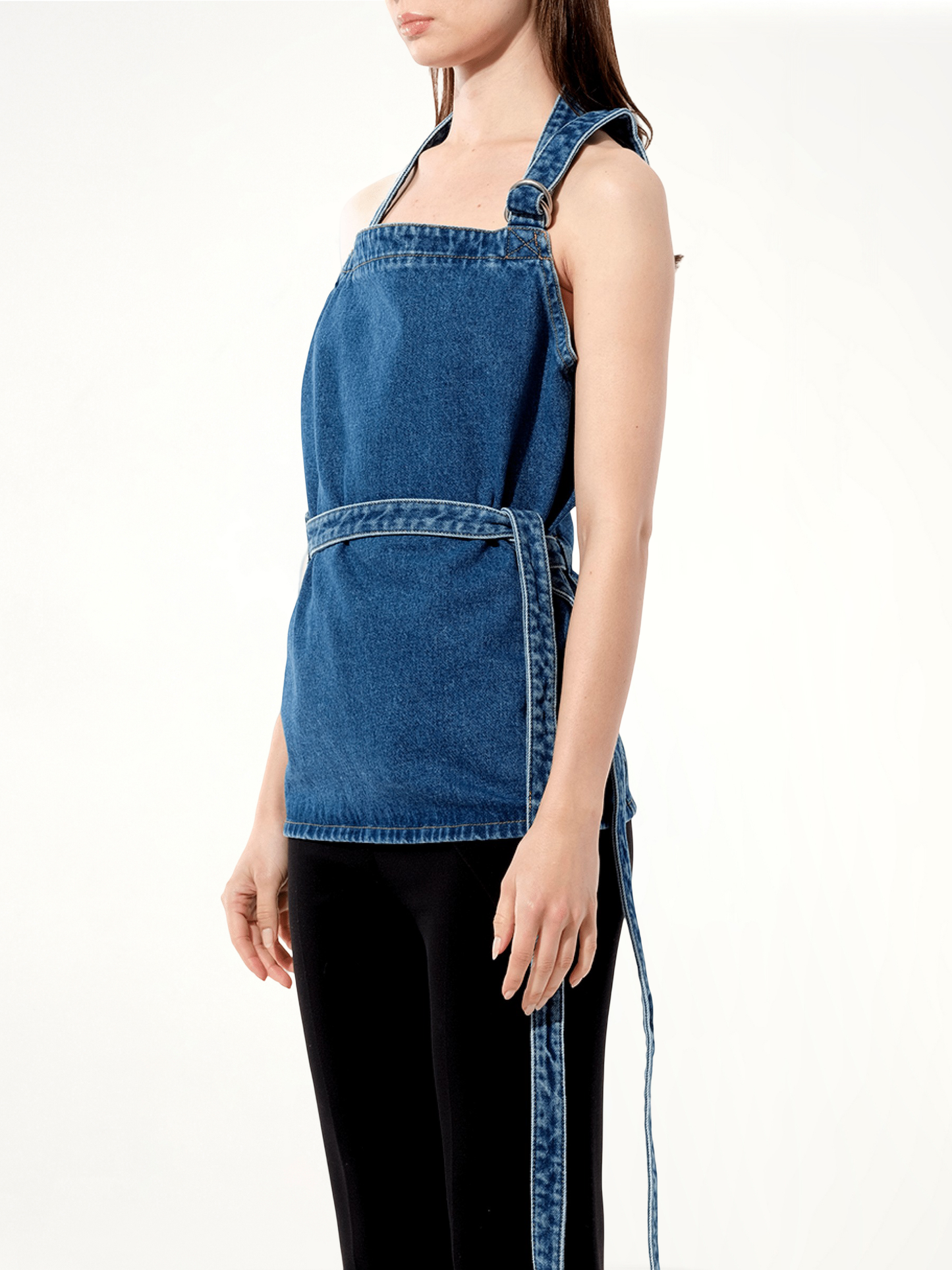 BALENCIAGA Denim Top (Blue)