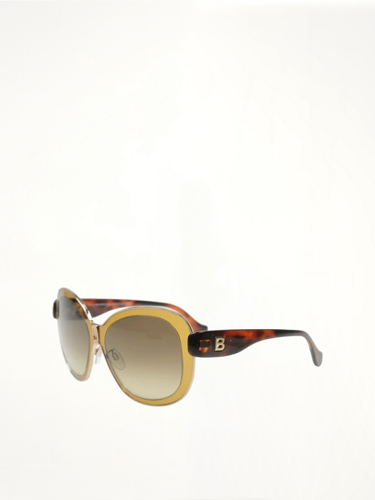 BALENCIAGA BA3 Sunglasses (Yellow)