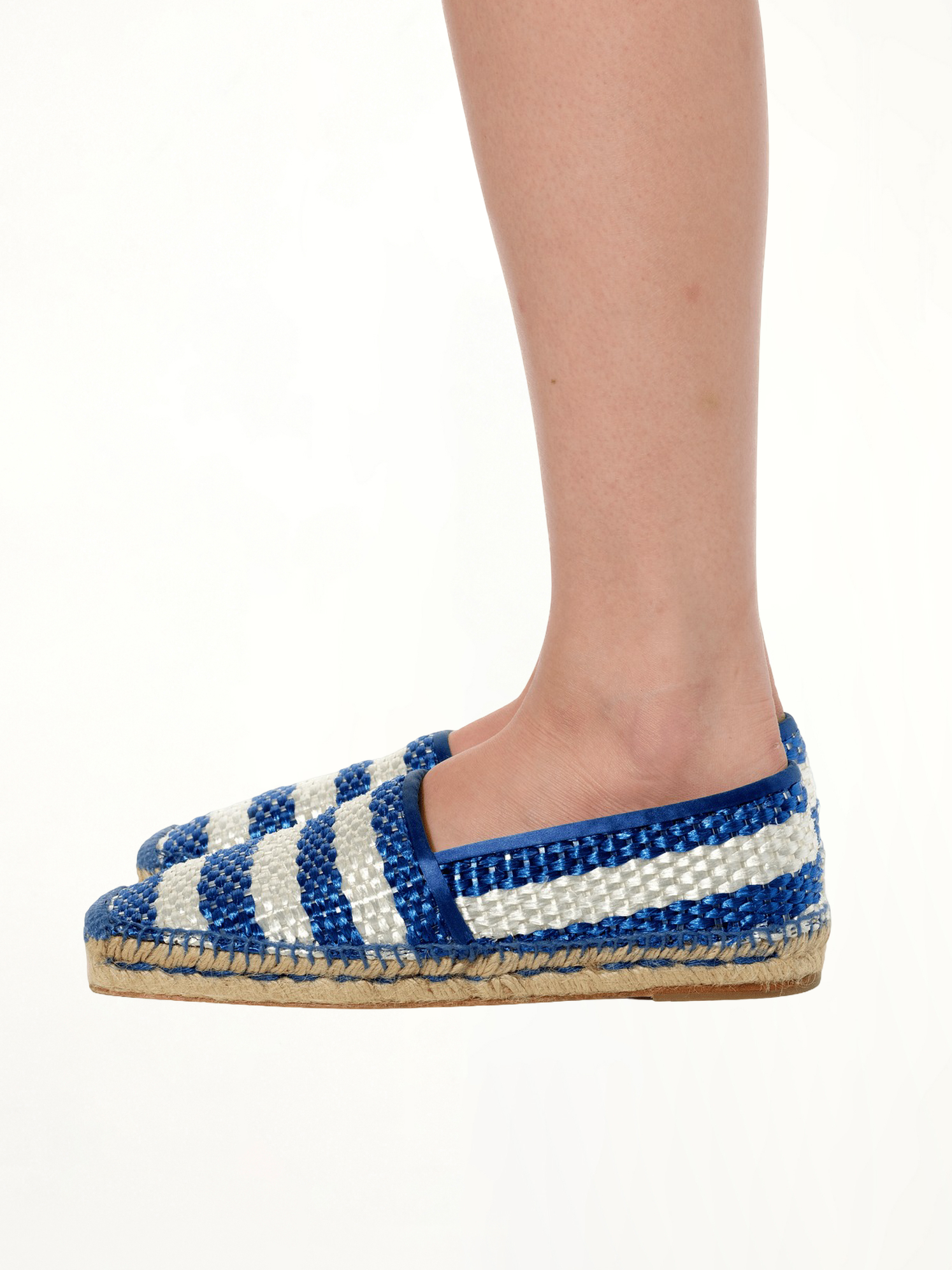 Image of Footwear. Productname: BALENCIAGA Espadrilles in BLUE colour by brand - BALENCIAGA