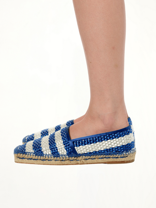 Image of Footwear. Productname: BALENCIAGA Espadrilles in BLUE colour by brand - BALENCIAGA