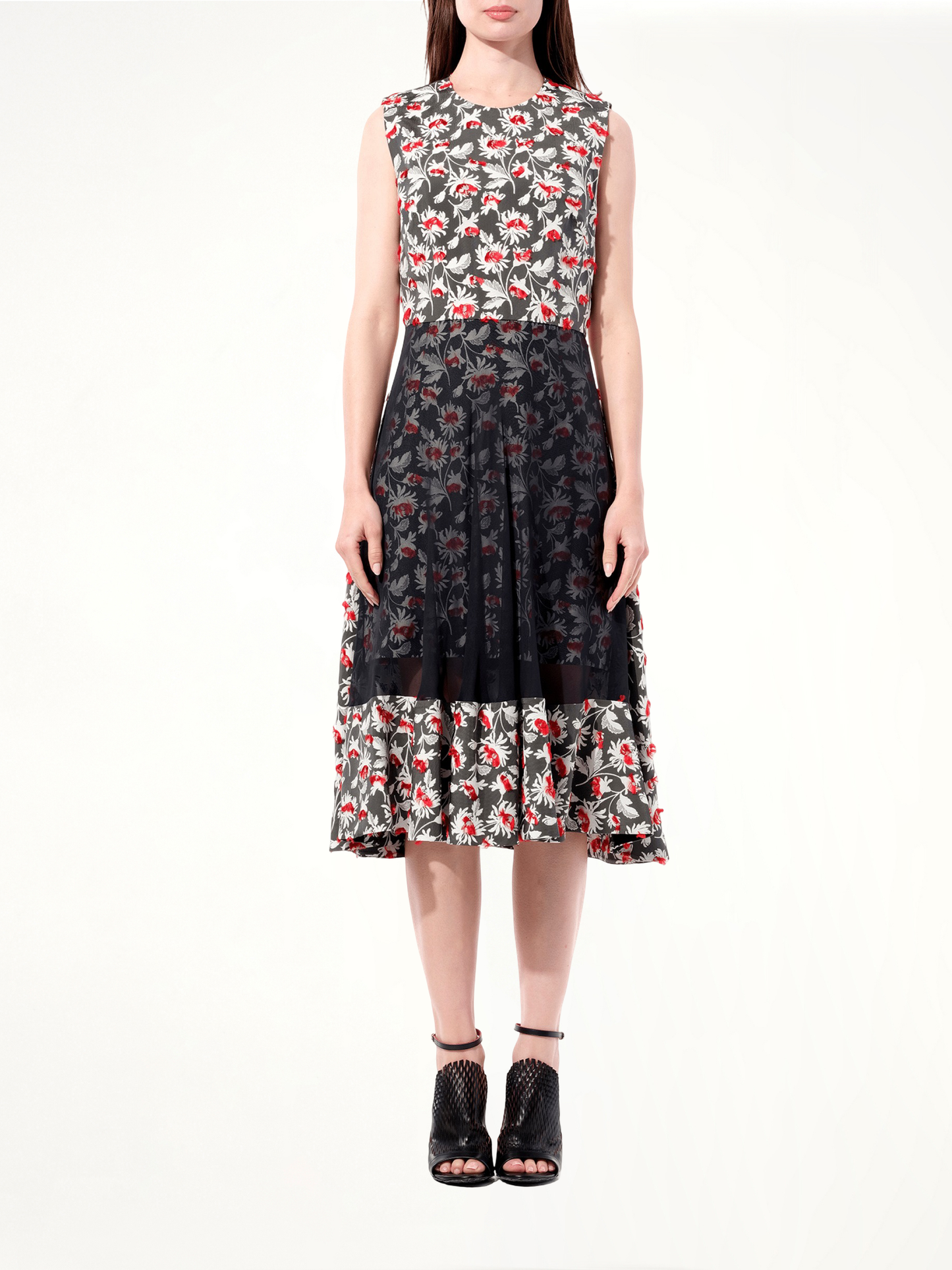 BALENCIAGA Jacquard Dress (Multicolour)