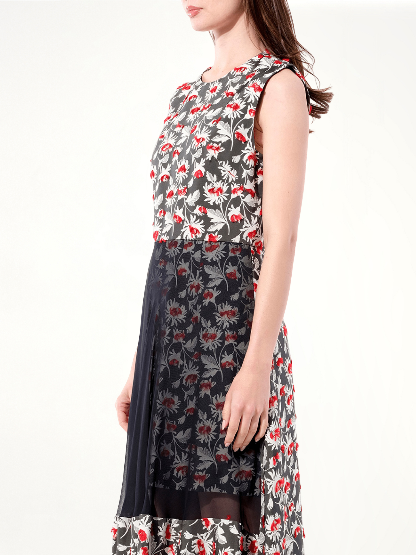 BALENCIAGA Jacquard Dress (Multicolour)