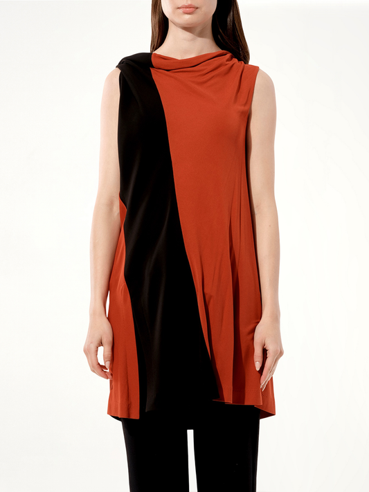 Image of a model wearing Tops. Productname: BALENCIAGA Tunic in MULTICOLOR colour by brand - BALENCIAGA