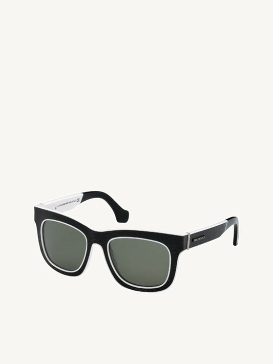 Image of Sunglasses. Product name - Sunglasses in Navy colour by brand - BALENCIAGA