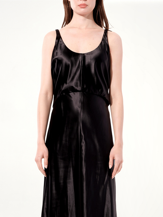 Image of Dresses. Productname: BALENCIAGA Fitted Tank Dress in BLACK colour by brand - BALENCIAGA