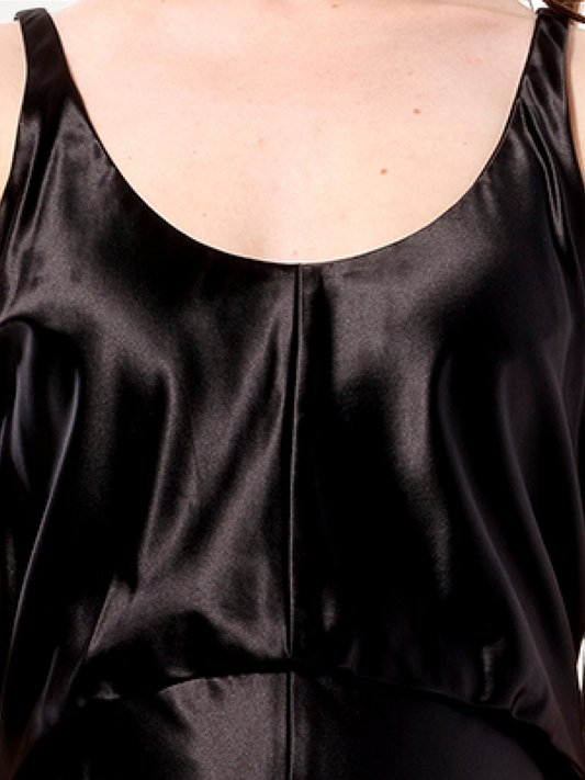 BALENCIAGA Fitted Tank Dress (Black)