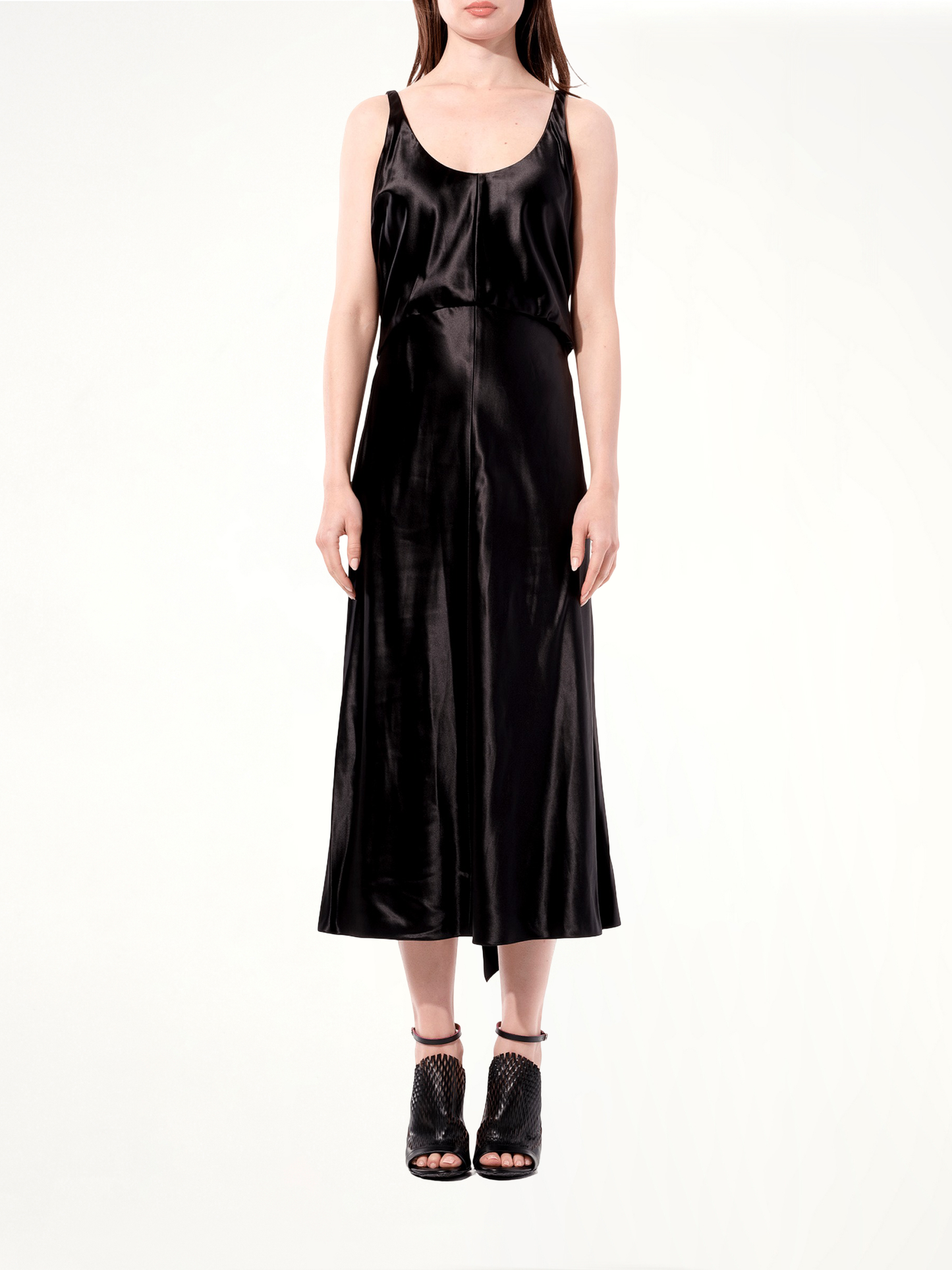 BALENCIAGA Fitted Tank Dress (Black)