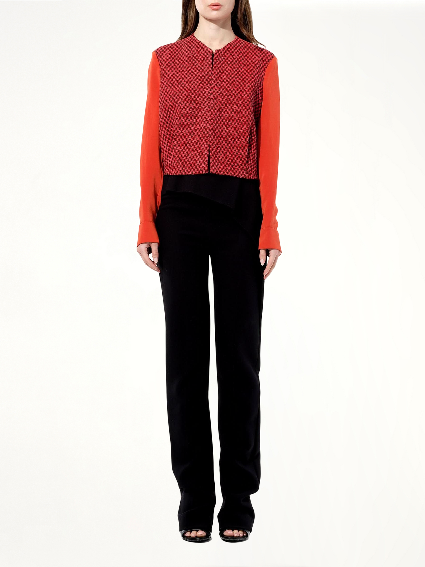 BALENCIAGA Tweed Jacket (Red)