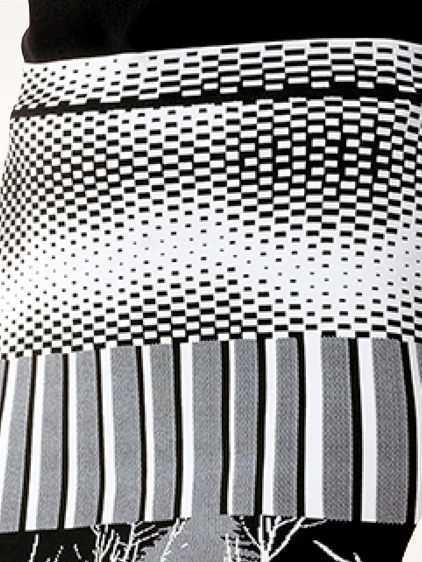 BALENCIAGA Mini Skirt (Black)
