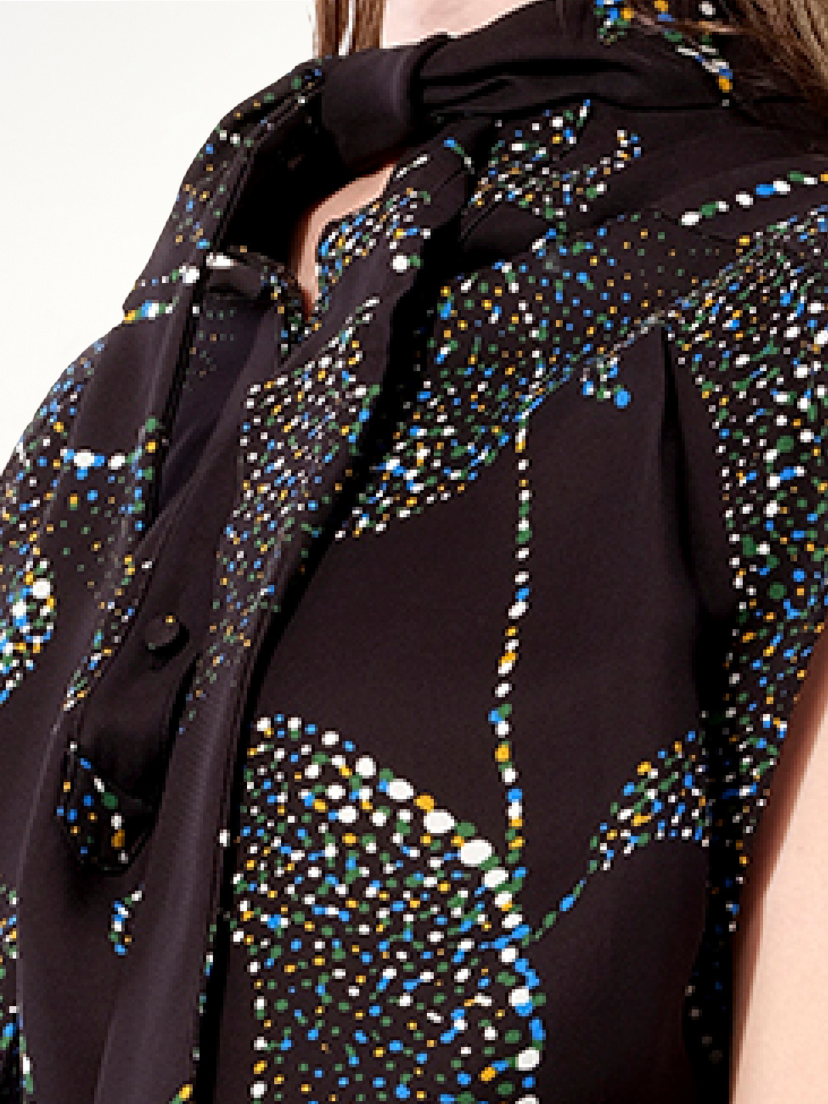 BALENCIAGA Crepe Dress (Black)