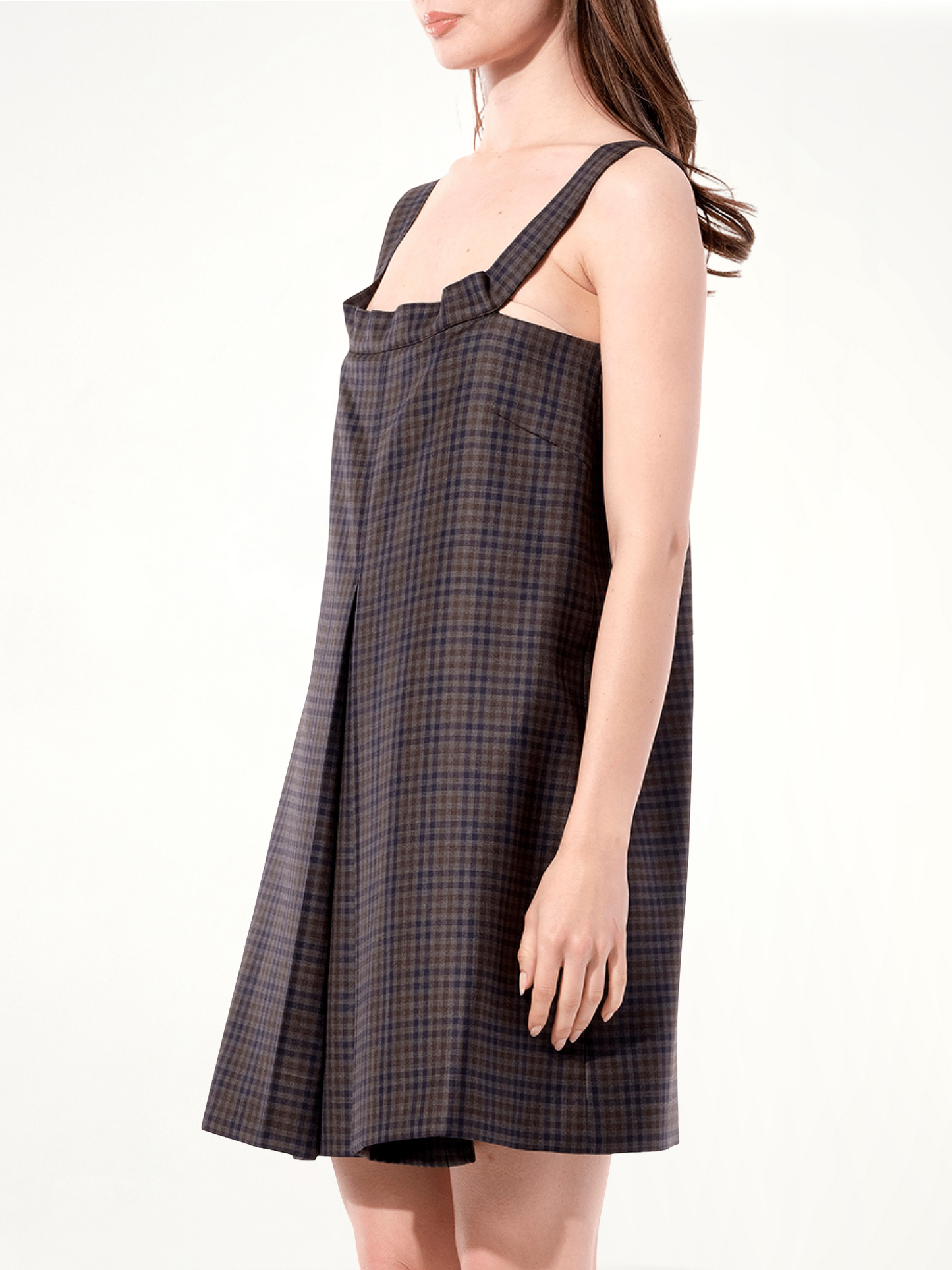BALENCIAGA Carreaux Dress (Multicolor)
