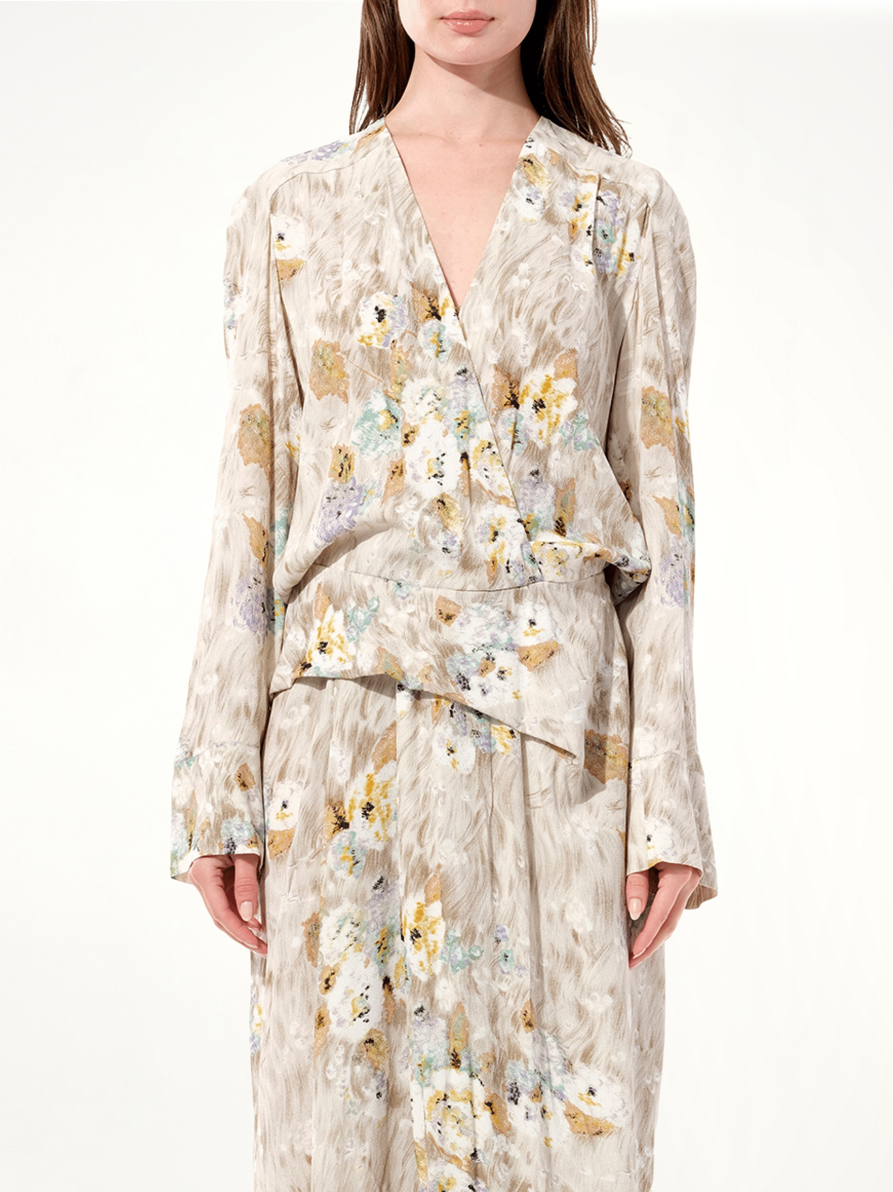 Image of Dresses. Productname: BALENCIAGA Aquarelle Dress in MULTICOLOR colour by brand - BALENCIAGA