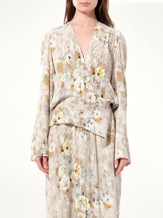 Image of Dresses. Productname: BALENCIAGA Aquarelle Dress in MULTICOLOR colour by brand - BALENCIAGA