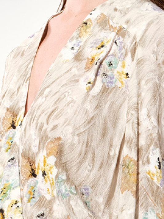 BALENCIAGA Aquarelle Dress (Multicolor)