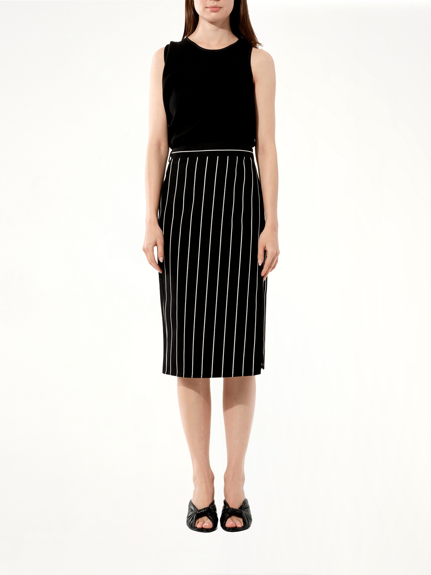 BALENCIAGA Tablier Skirt (Black)