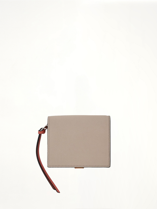 LOEWE Compact Zip Wallet (Beige)