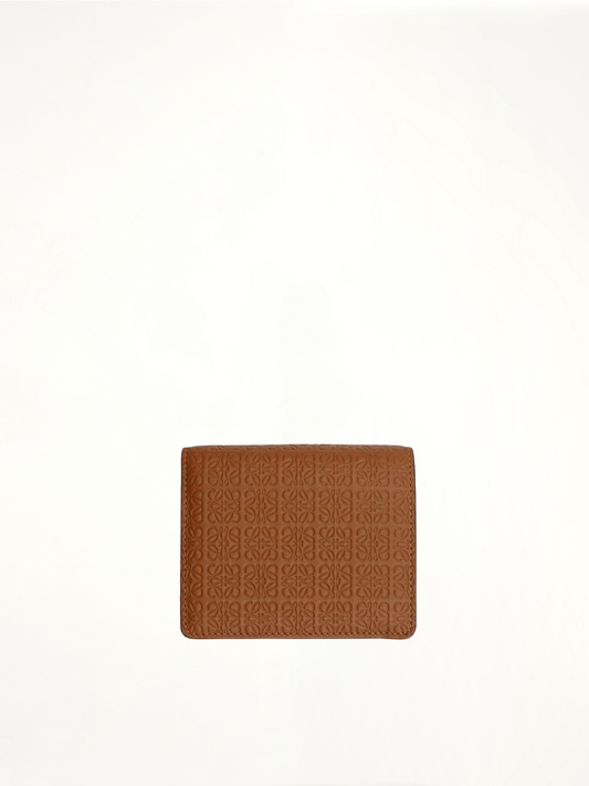 Image of Wallets & Money Clips. Productname: LOEWE Repeat Compact Zip Wallet in TAN colour by brand - LOEWE