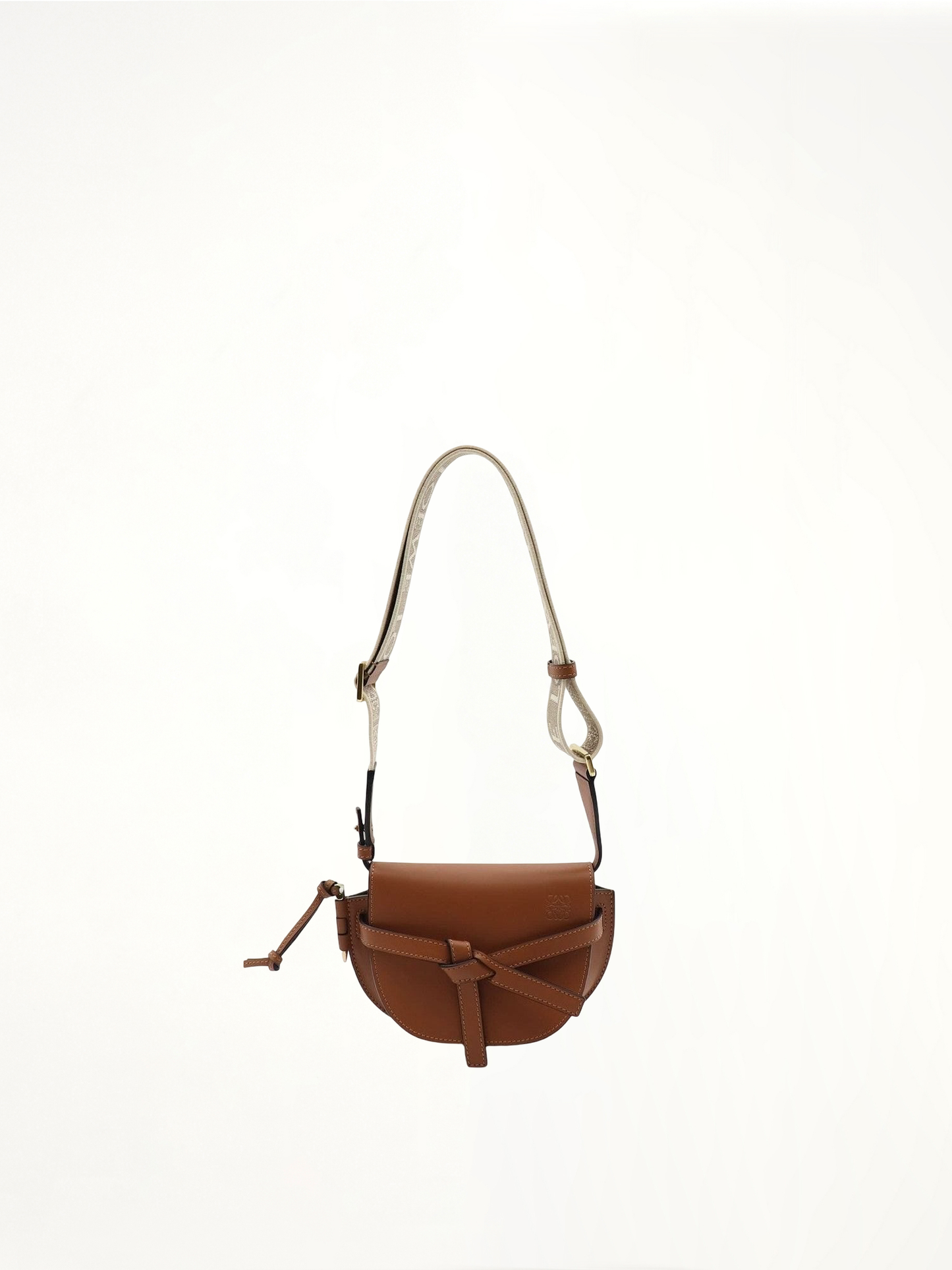 LOEWE Mini Gate Dual Bag (Tan)