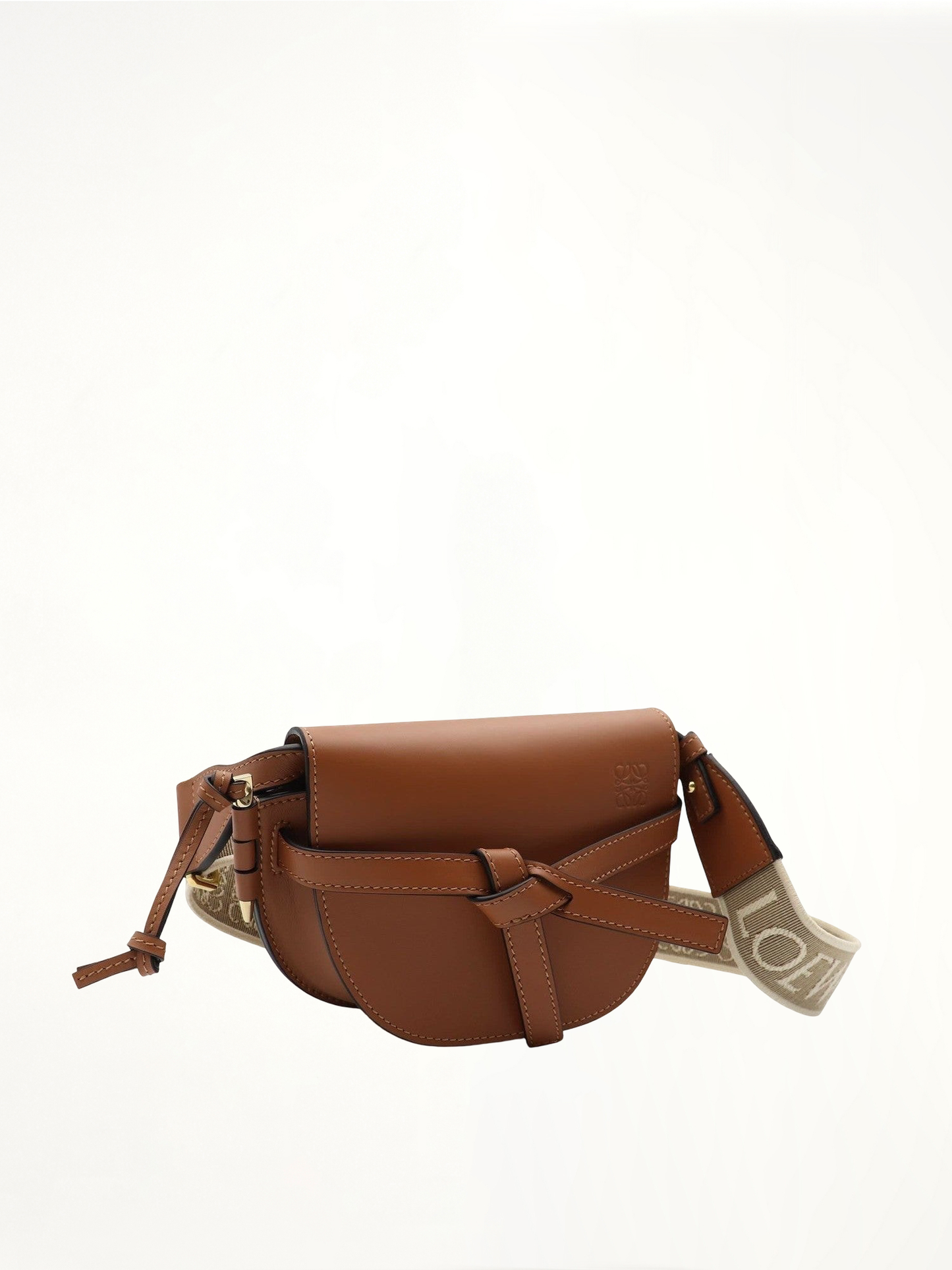 LOEWE Mini Gate Dual Bag (Tan)