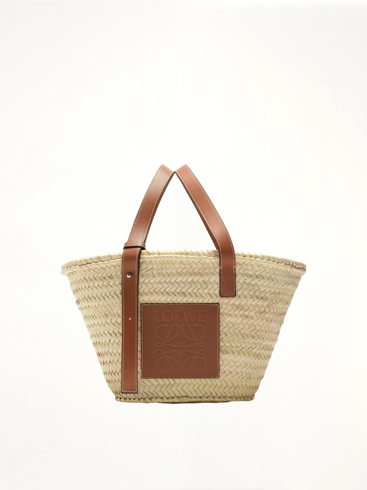 Image of Bags. Product name - Medium Basket Bag in Natural colour by brand - LOEWE