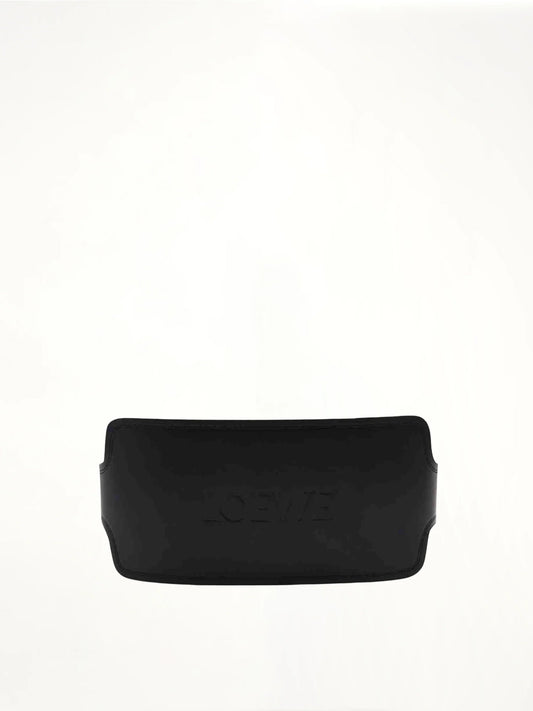 Image of Belts. Product name - Loewe Maxi Belt in Black colour by brand - LOEWE