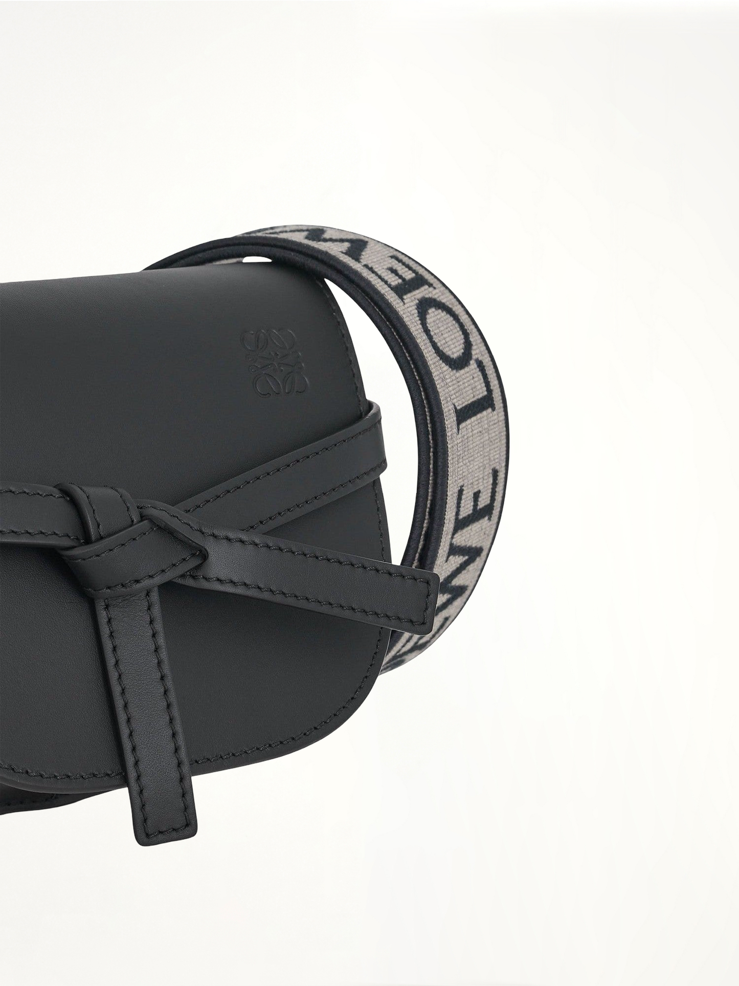 LOEWE Mini Gate Dual Bag (Black)