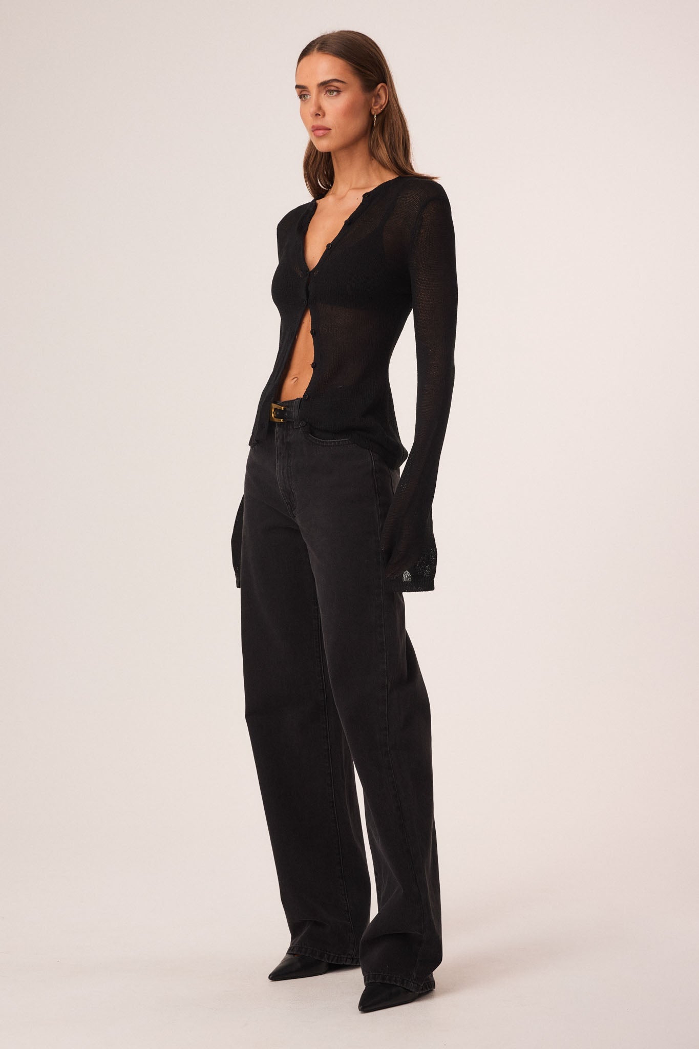 SNDYS ATLAS JEANS (Washed Black)