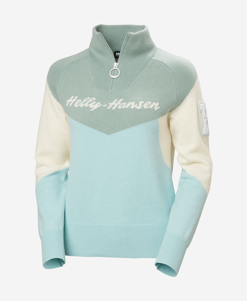 Helly Hansen W APRES KNITTED SWEATER (Barely Blue)