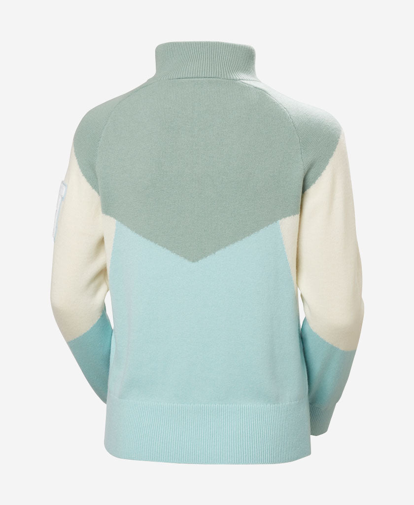 Helly Hansen W APRES KNITTED SWEATER (Barely Blue)