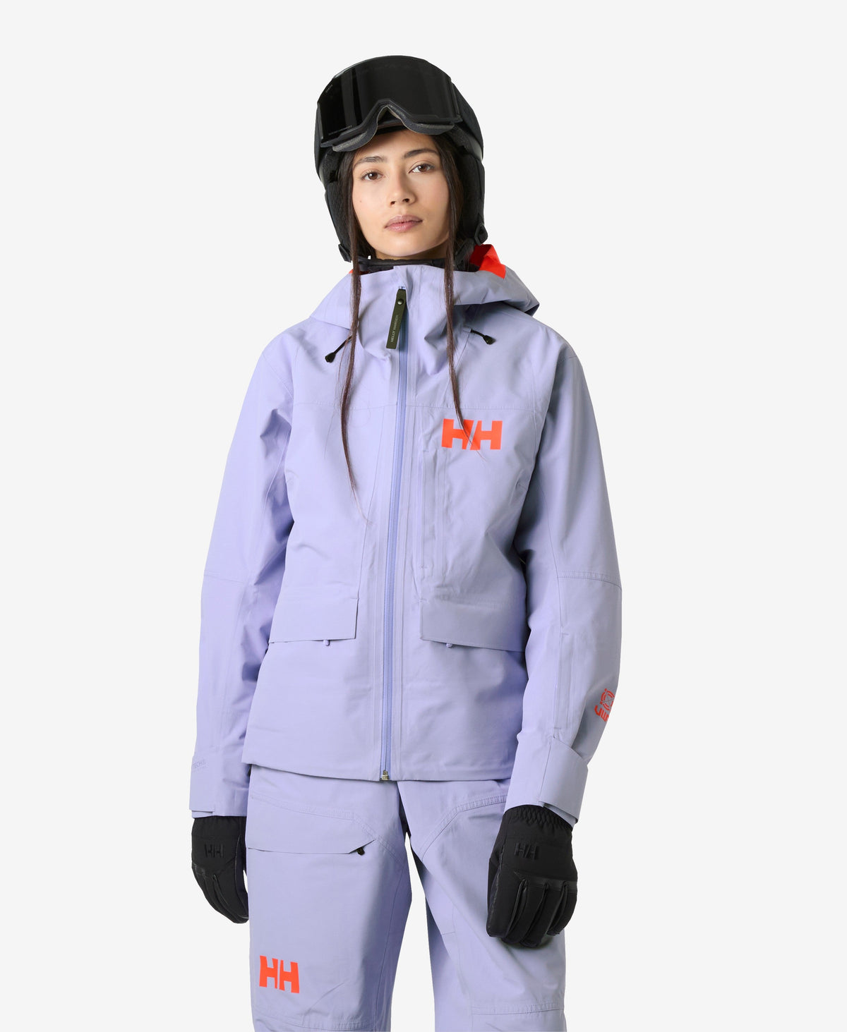 Image of Coats & Jackets. Product name - W EMIKO SHELL JACKET, Bright Lavender in Bright Lavender colour by brand - Helly Hansen