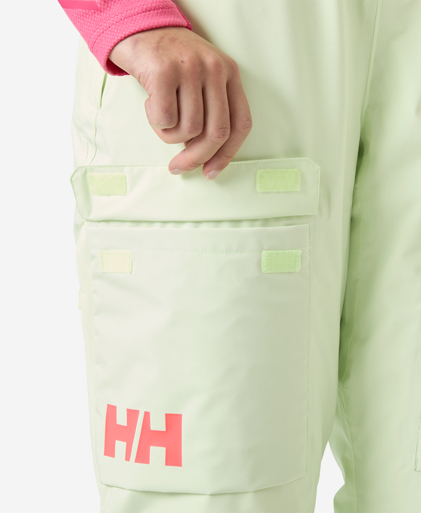 Helly Hansen W SWITCH CARGO BIB PANT (Washed Lime)