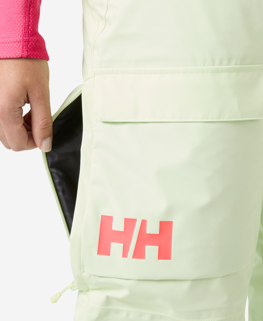Helly Hansen W SWITCH CARGO BIB PANT (Washed Lime)