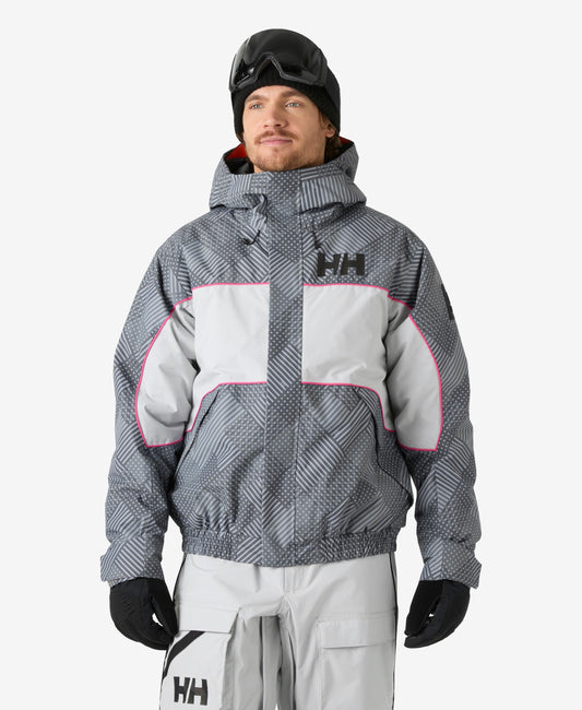 Image of Coats & Jackets. Product name - ULLR™ D LUNAR JACKET, Thunder Grey in Thunder Grey colour by brand - Helly Hansen